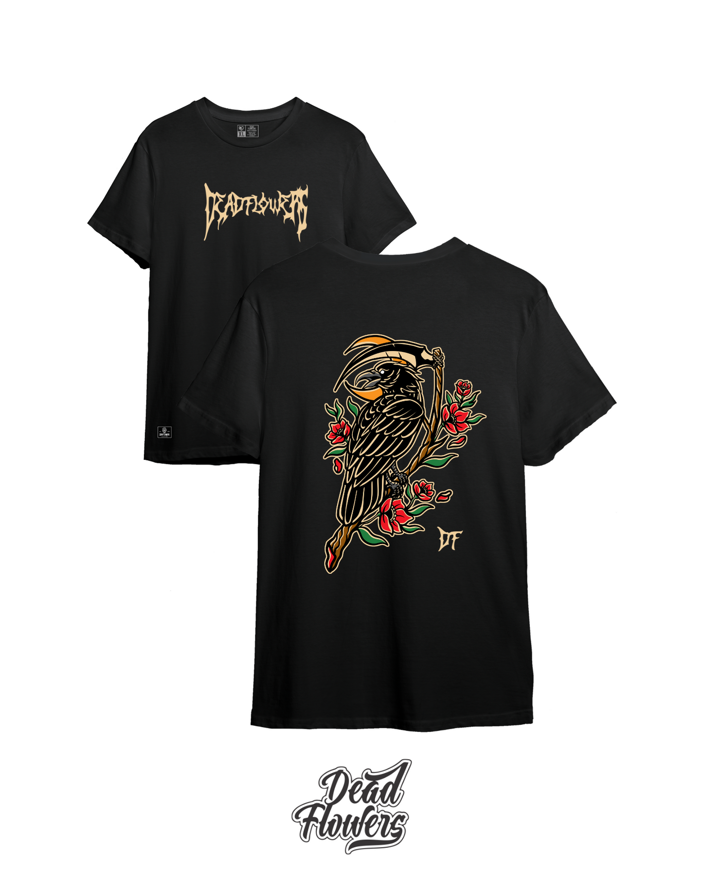 Camiseta RAVEN negra