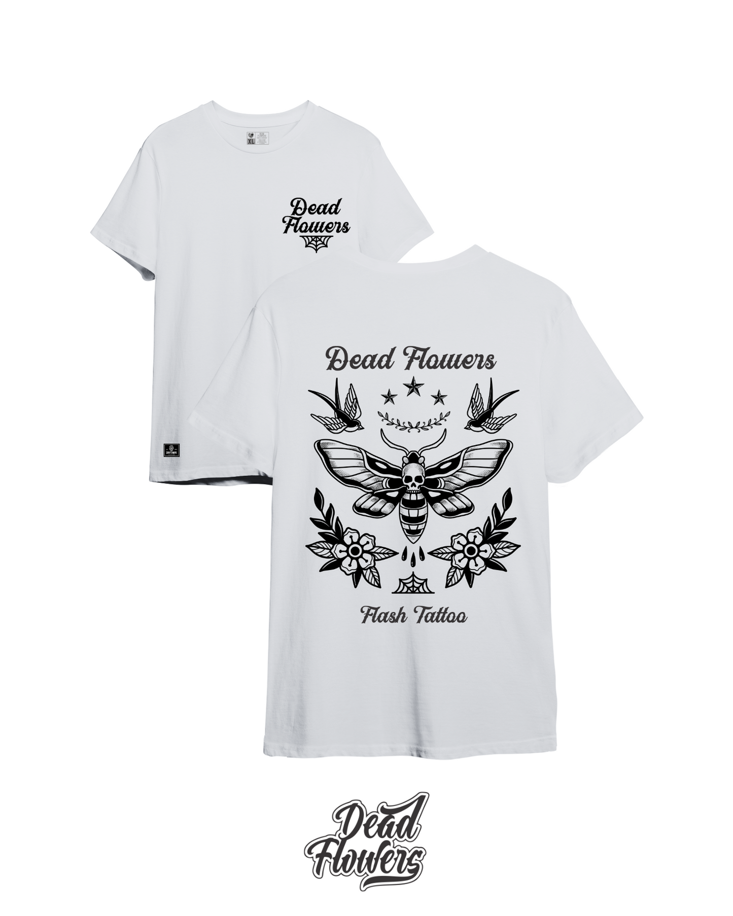 Camiseta FLASH TATTOO blanca