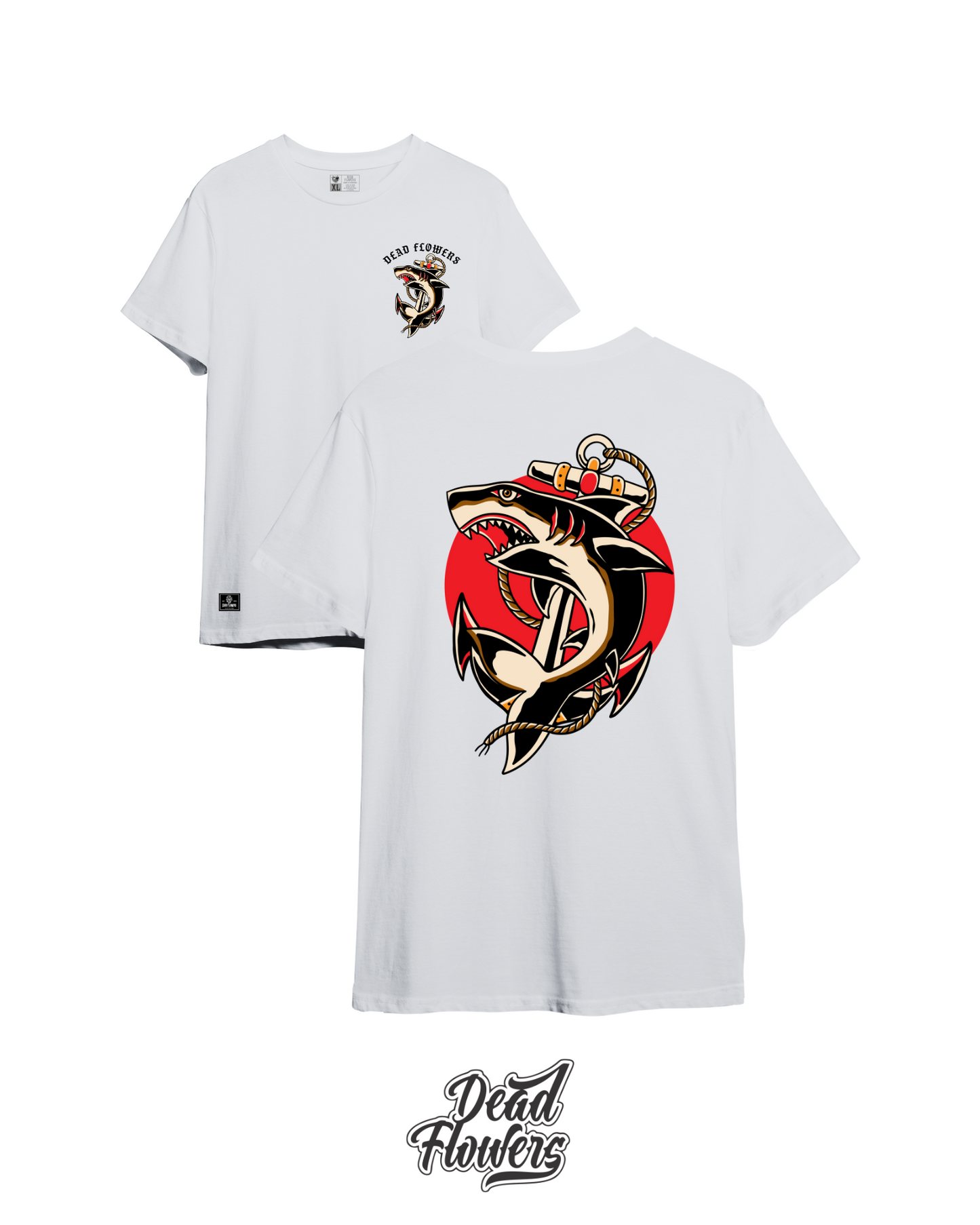 Camiseta SHARK blanca