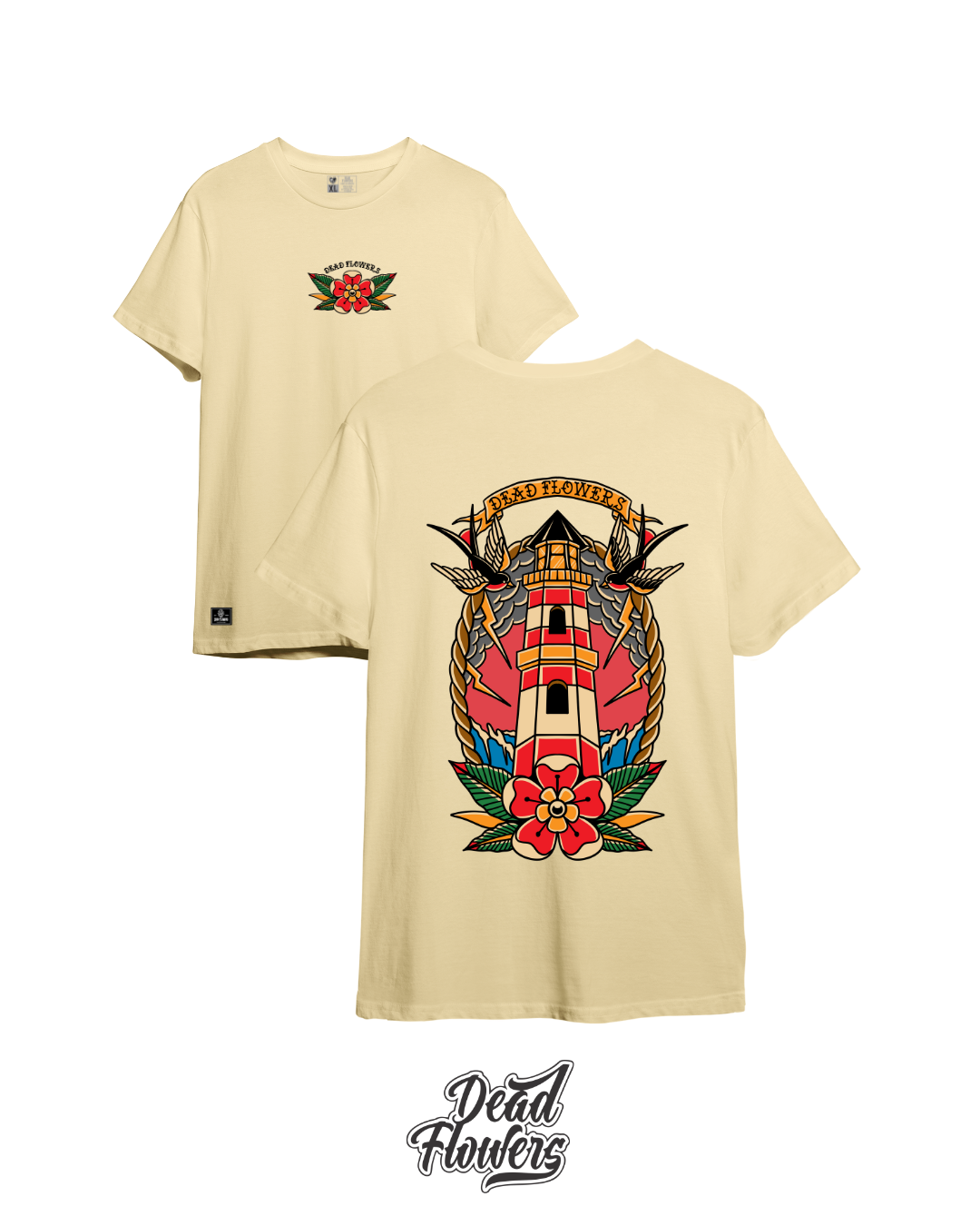 Camiseta LIGHTHOUSE beige