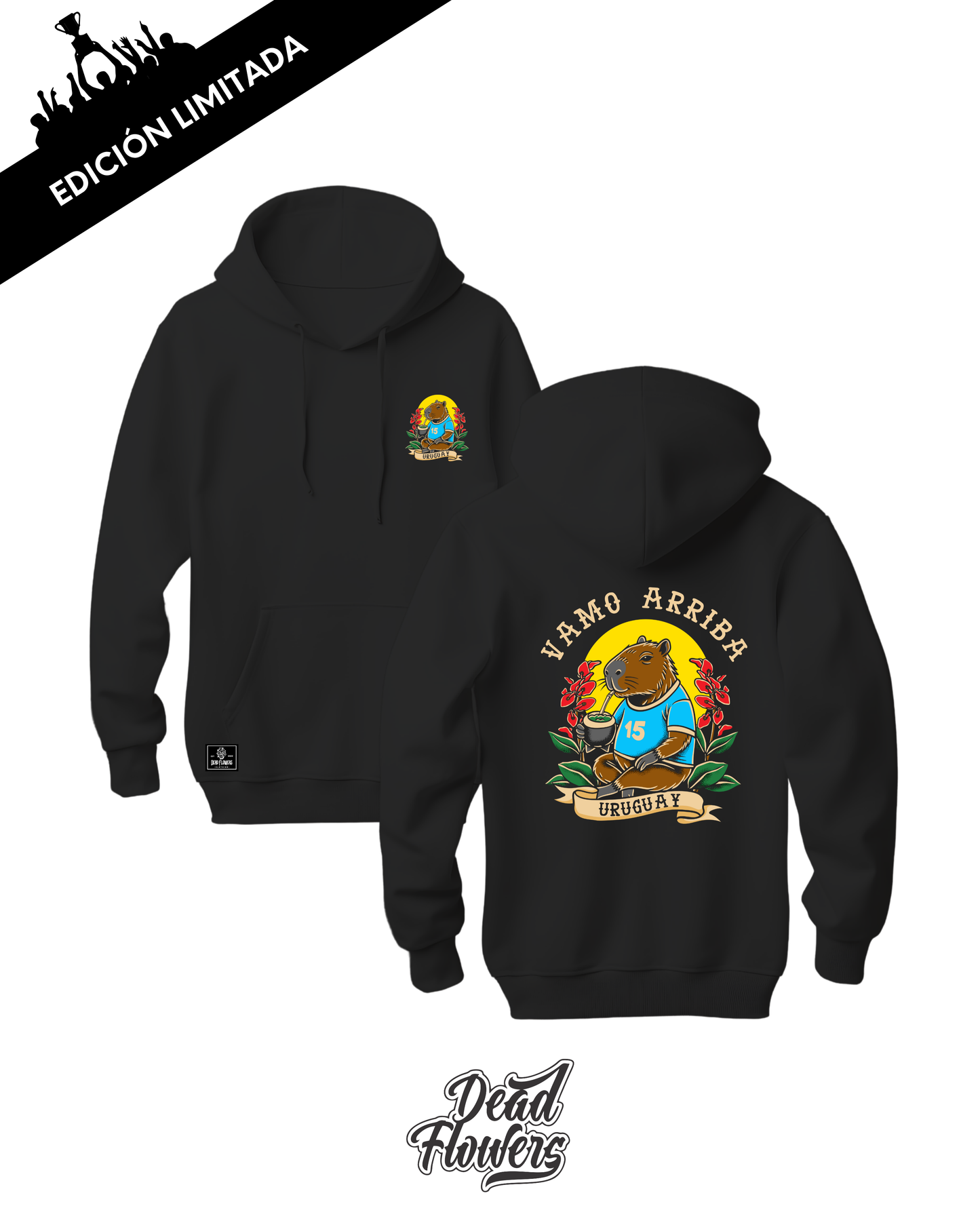 Canguro URUGUAY - EDICIÓN MUNDIALISTA negro