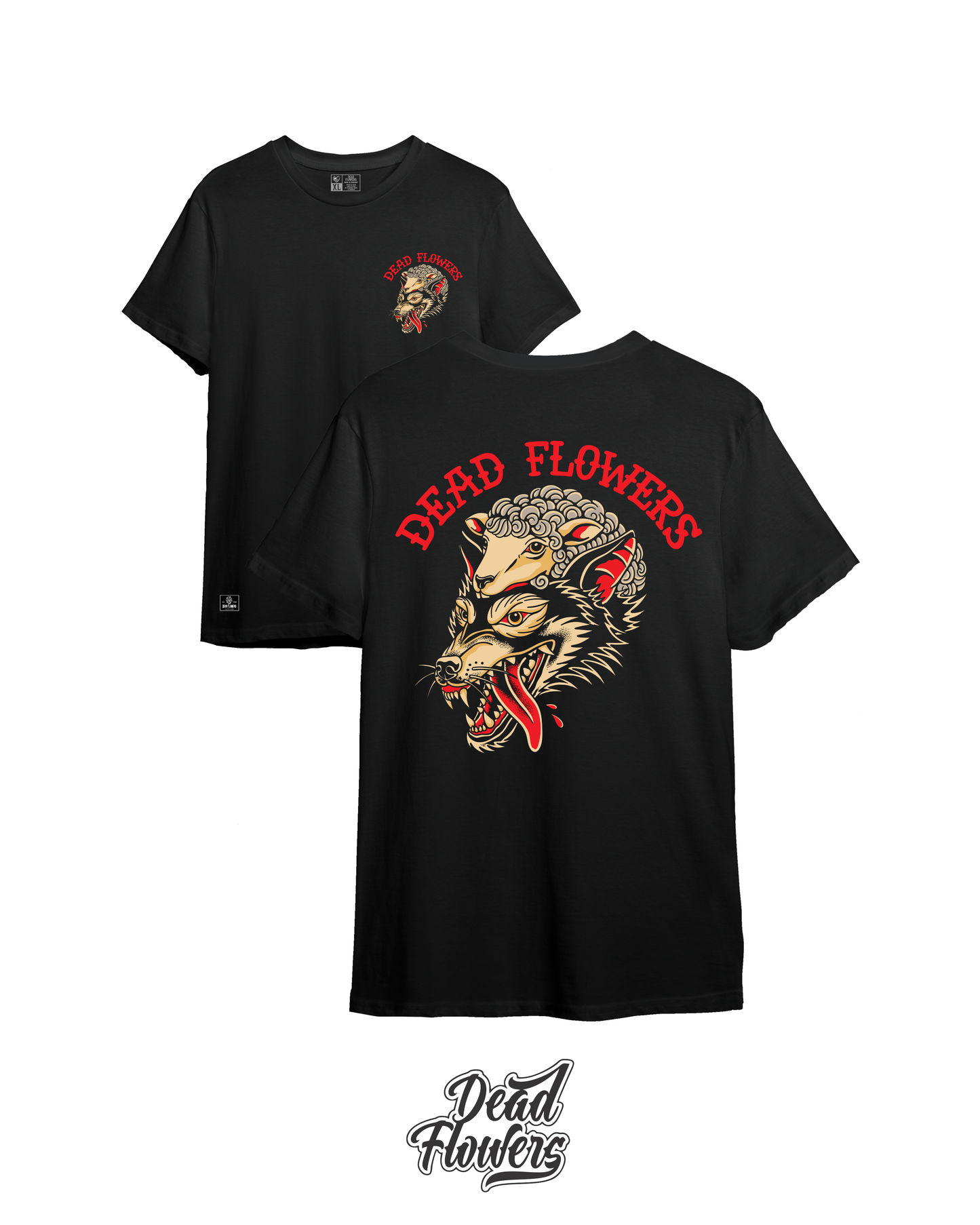 Camiseta WOLF negra