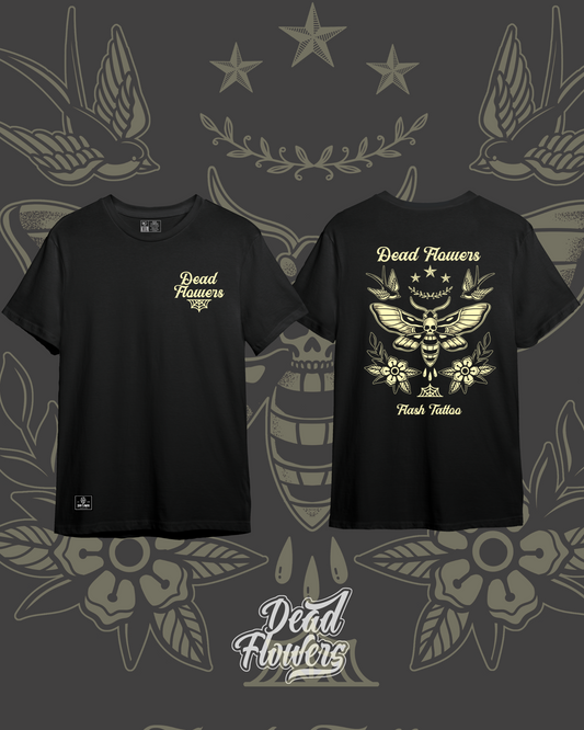 Camiseta FLASH TATTOO negra EDICIÓN ESPECIAL