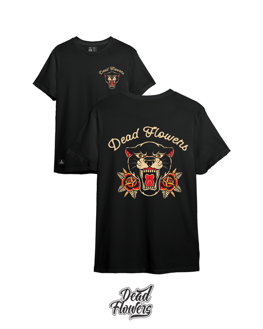 Camiseta TRAD PANTHER negra