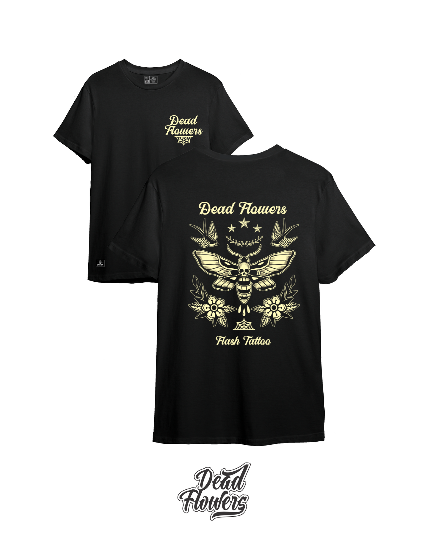 Camiseta FLASH TATTOO negra