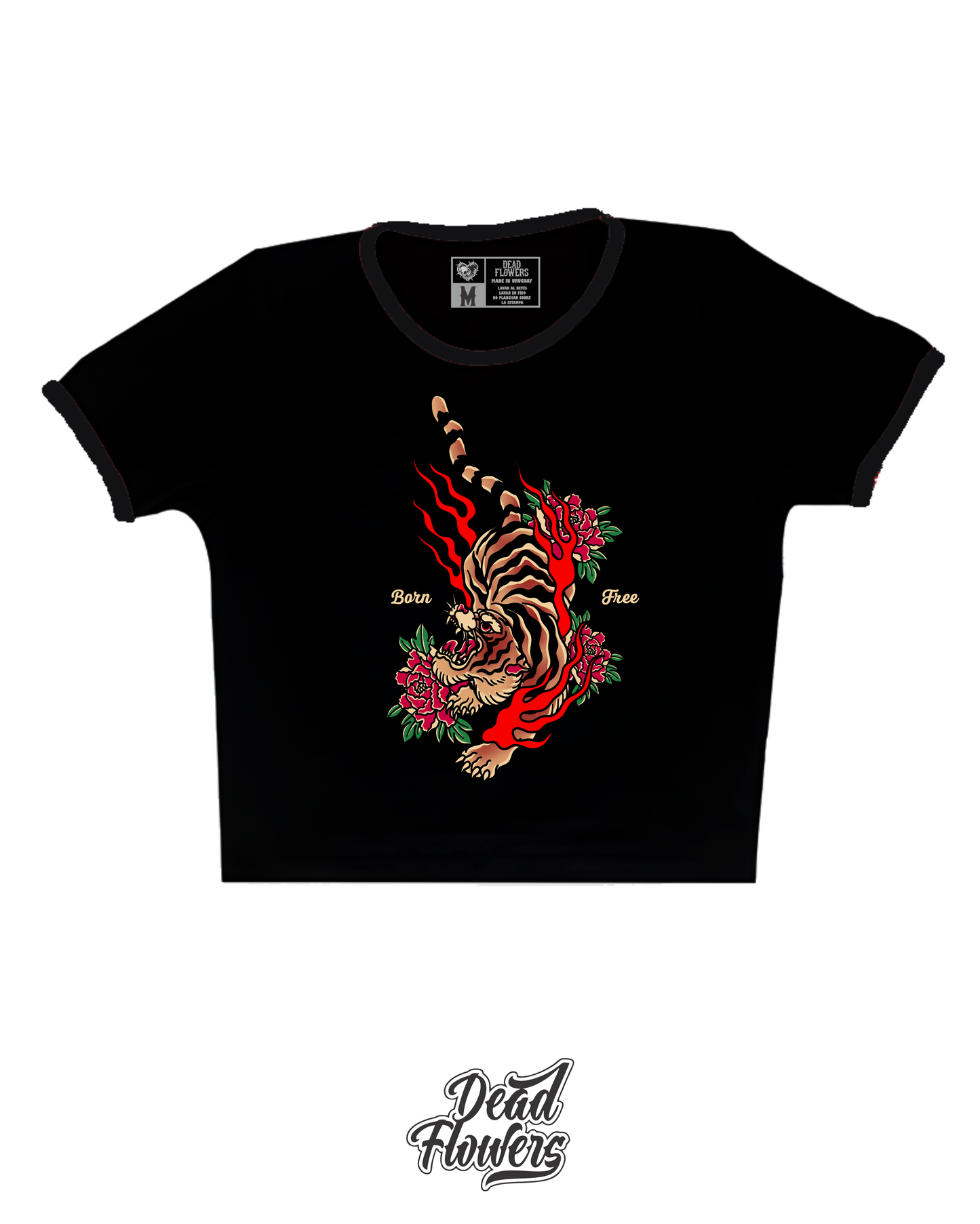 Baby Tee TIGER negra