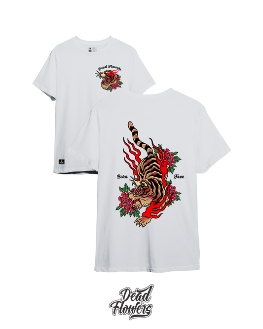 Camiseta TIGER blanco