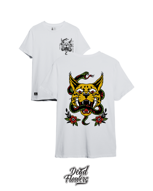 Camiseta LYNX blanca