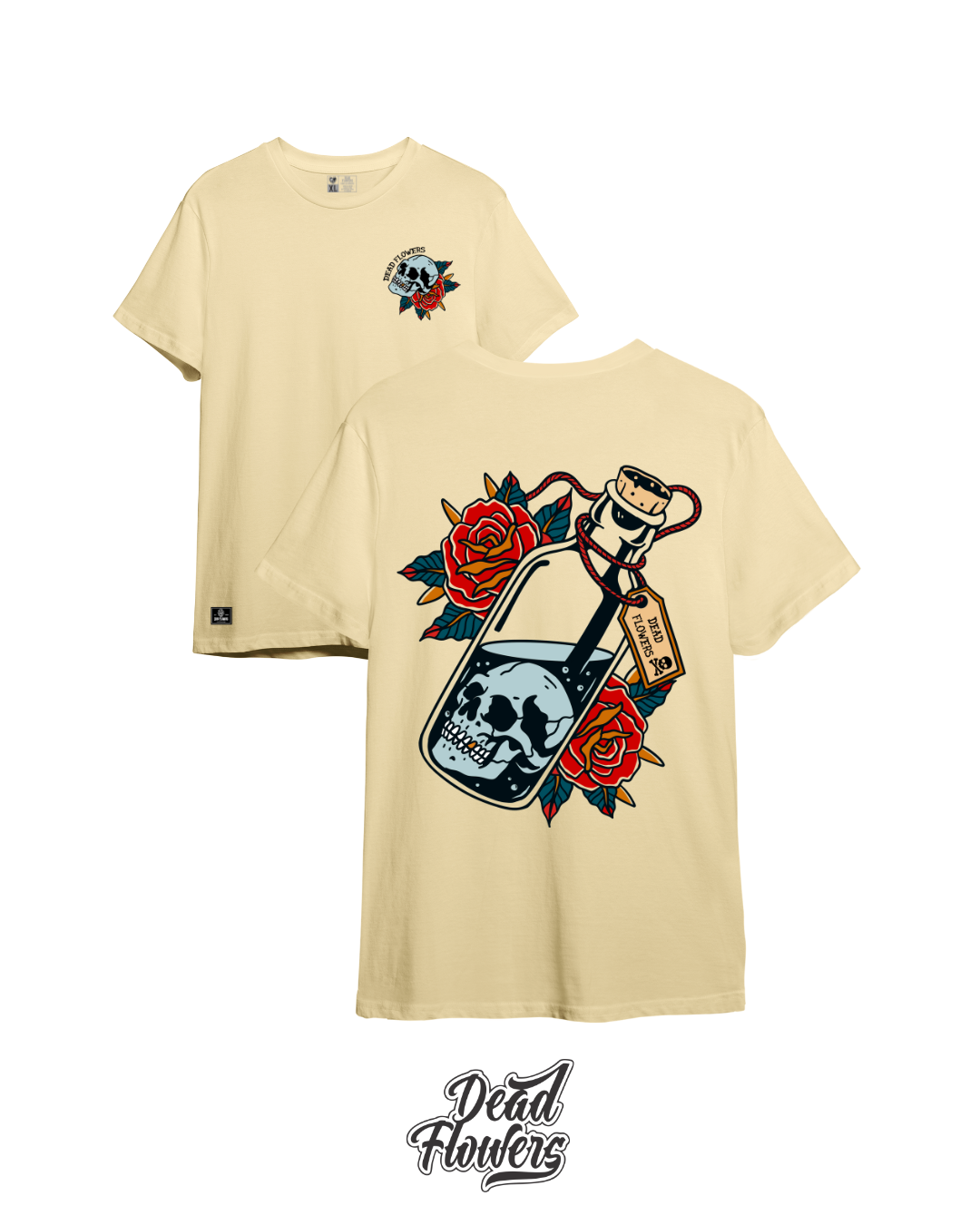 Camiseta POISON beige