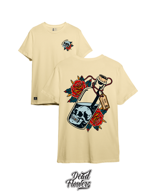 Camiseta POISON beige