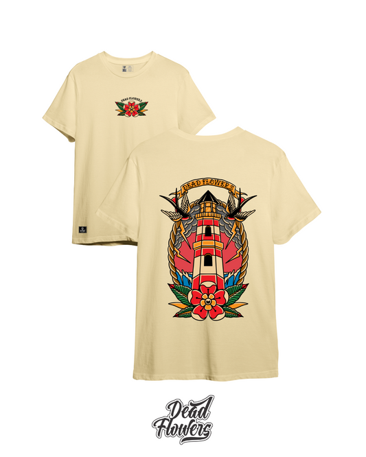 Camiseta LIGHTHOUSE beige