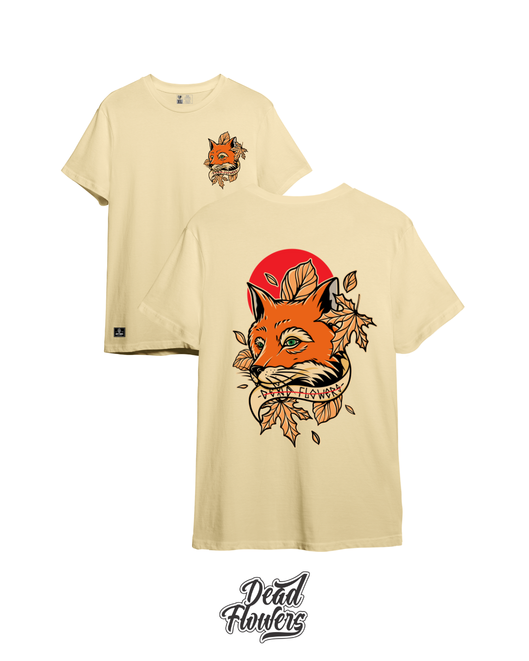 Camiseta FOX beige
