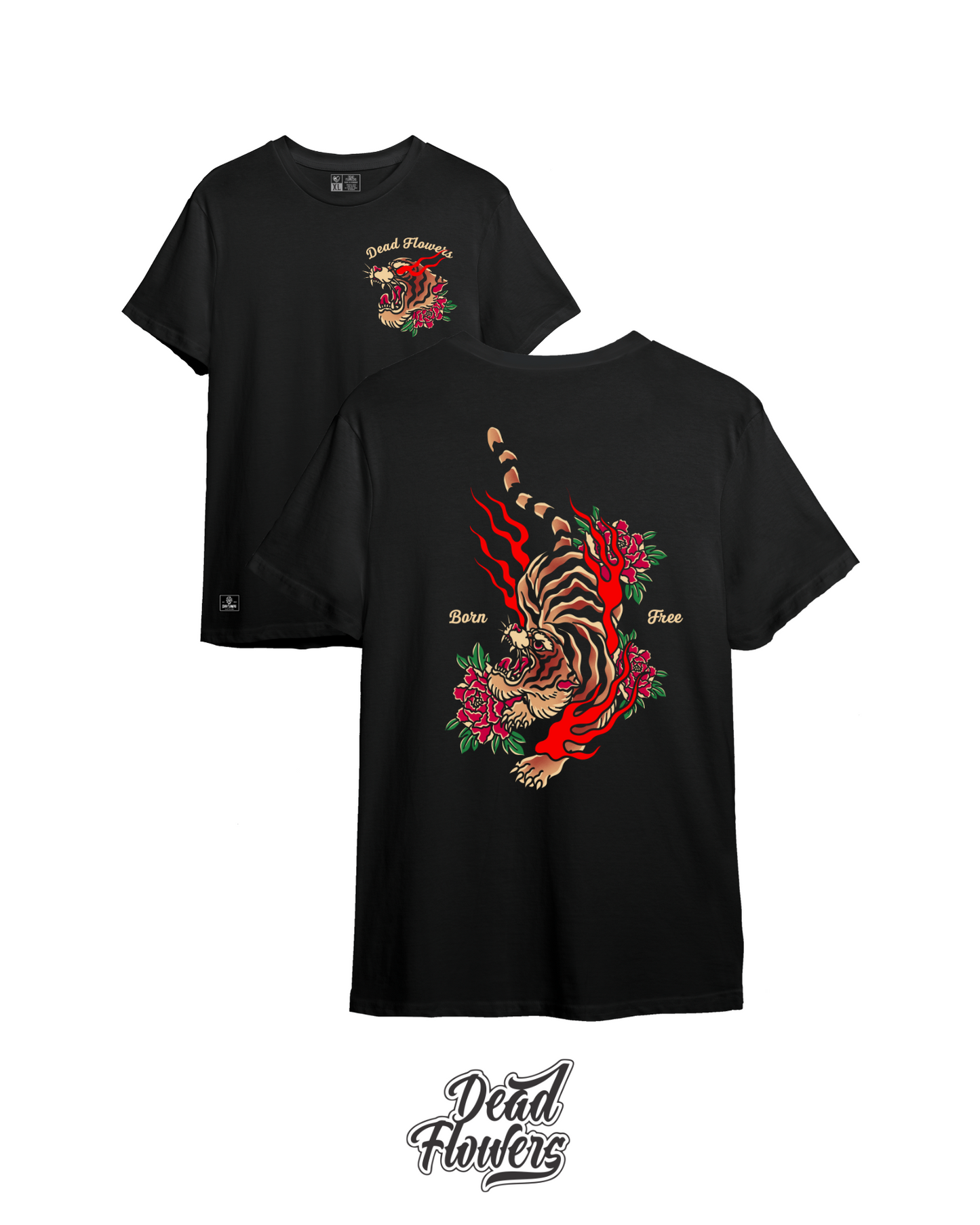 Camiseta TIGER negra