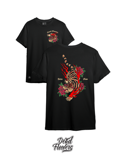 Camiseta TIGER negra